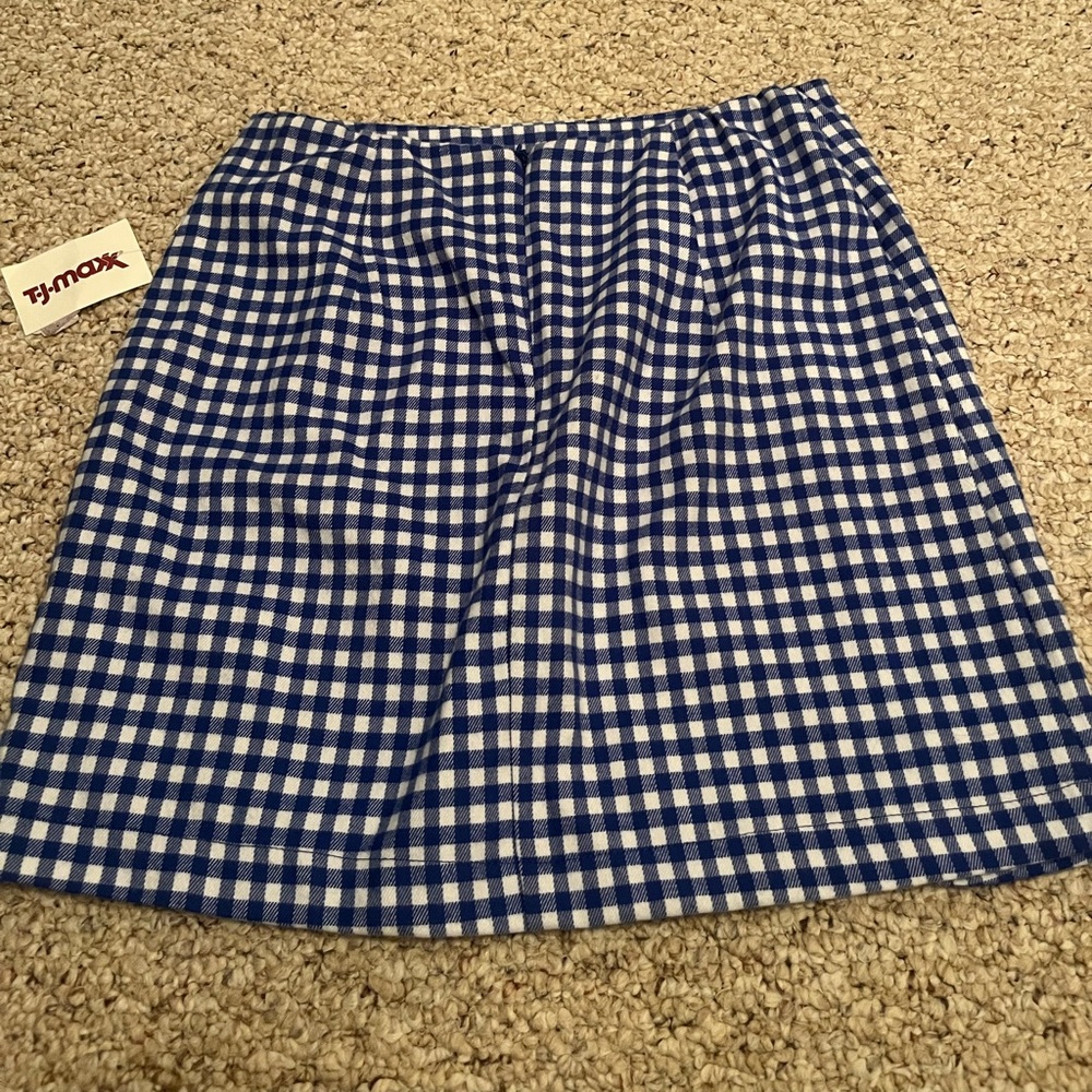 Light Blue Gingham Shirt